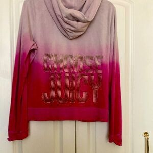 Juicy Couture Pink Ombre Hoodie